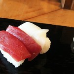 Yoshida Sushi - 1.5人前え  1450円  同じネタが２貫のため種類は楽しめない4-1