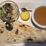 FREMONT CURRY&DELI -  ランチセット   カレーはチキンキーマ  900円