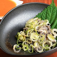 和牛センマイ刺し