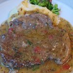 ル・ポワソニエ - 豚肉のマスタードソースがけ