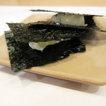 阿波座 なが友 - コース終了後に単品でクリームチーズ海苔巻き