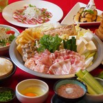 Kutsurogi Dainingu Toriaezu Gohei - 鶏唐揚げ食べ放題のコース