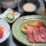 Kaisen resutoran shikian - 鳥取県産和牛ステーキ定食