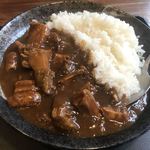 ホルモン専門店 なかみ屋 - ホルモンカレーライス