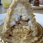 パ・ドゥ・ドゥ洋菓子店 - モンブラン断面