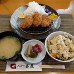 とんかつ玉藤 - ひれかつ定食･3個（※799円）