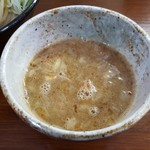 らーめん つけめん 虎テツ - 201802肉鰹つけめん850円 つけ汁