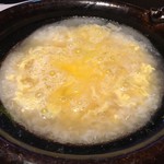 Haginoyado Tomoe - お食事：雑炊 山口県産コシヒカリ