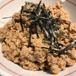 つけ麺一燈 - 豚そぼろ丼