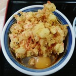 ねぎどん - 桜えび天玉そば　620円