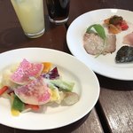 アモーレ 木屋町 - ドルチェセット 前菜・サラダ  1680円