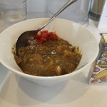 横浜家系ラーメン みさきや - 半カレー