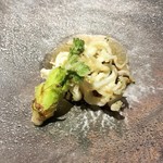 銀座 盡 - タラの芽とシラウオ