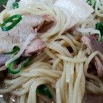 ラーメン藤 - 麺とチャーシュー