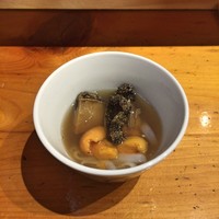 鮨 なかがわ - いちご煮 + のれそれ