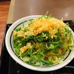 丸亀製麺 - 勝手に天かす丼