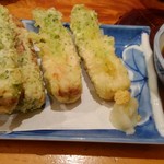 おぎ野 - 竹輪の磯部揚げ