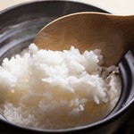 GINZA UONUMA - 土鍋炊き御飯（白米）