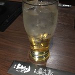 武蔵別邸　巌流島 - 梅酒ソーダ