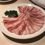 天香回味 - Bコース豚しゃぶ
