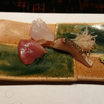 左近太郎 - 御造り　写真の前に食べました　>_<