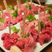 みやび 六本木店 - A5黒毛和牛稀少部位10種類盛り合わせ 4500円