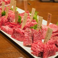 みやび 六本木店 - A5黒毛和牛稀少部位10種類盛り合わせ 4500円