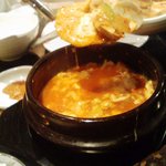 でりかおんどる - チーズスンドゥブチゲ