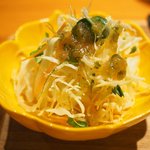 立場割烹 SSAW - 季節のぜいたく御膳 1000円 の七種の野菜サラダ