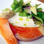 LeAnn - Menu B 2600円税込スモークサーモン/ヨーグルト/林檎