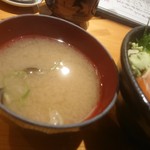 鮮魚・お食事処 山正 - 味噌汁