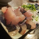 酒楽 - イサキの刺身