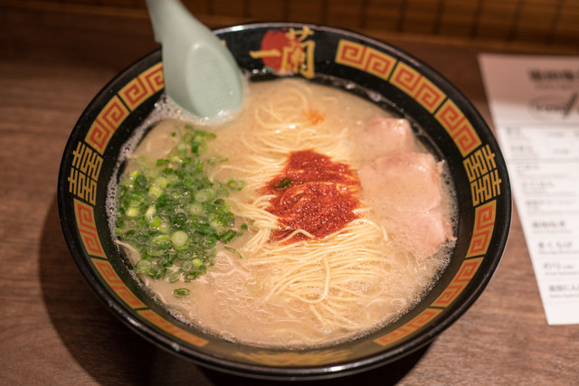 蘭 ラーメン 一