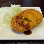 つくばらーめん 鬼者語 - 鬼者語 コロッケ　100円