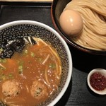 麺屋一燈 - 味玉濃厚魚介つけ麺