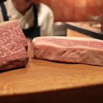 平井牛 イチボとランプ