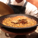 アカ - コッペ蟹のパエリア アリオリソースと