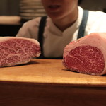 アカ - 平井牛イチボとラムシン