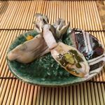 すし匠 - 蒸し牡蠣