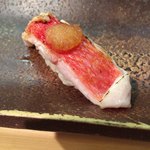 すし匠 - 金目鯛炙り 握り