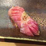 すし匠 - 鮪大トロ 握り