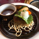 Yakiniku Gyuushou - ハンバーグステーキ和風ソース♪♪