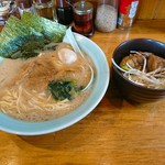 吉六家 - ラーメンセット 角煮丼 ¥800 味付け卵  ¥50