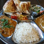 ギタンジャリ - ☆Bセット・１６００円。