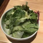 サラダ。
          美味し。