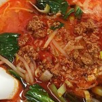 林さんの台所 - 担々刀削麺のアップ