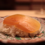 木山 - 帆立とカラスミの飯蒸し