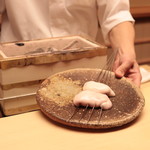 木山 - 白子炙り