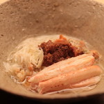 木山 - コッペ蟹の素麺