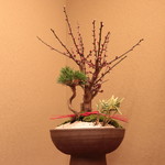 木山 - 店内はお正月仕上げ